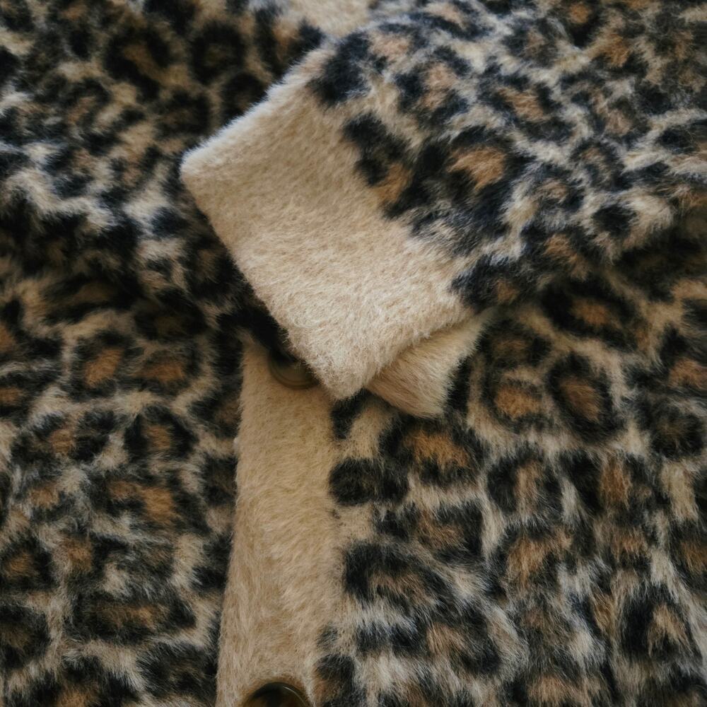 LOVERS & FRIENDS Francine Leopard Print Cardigan Size Small Pre-loved - Picture 12 of 12